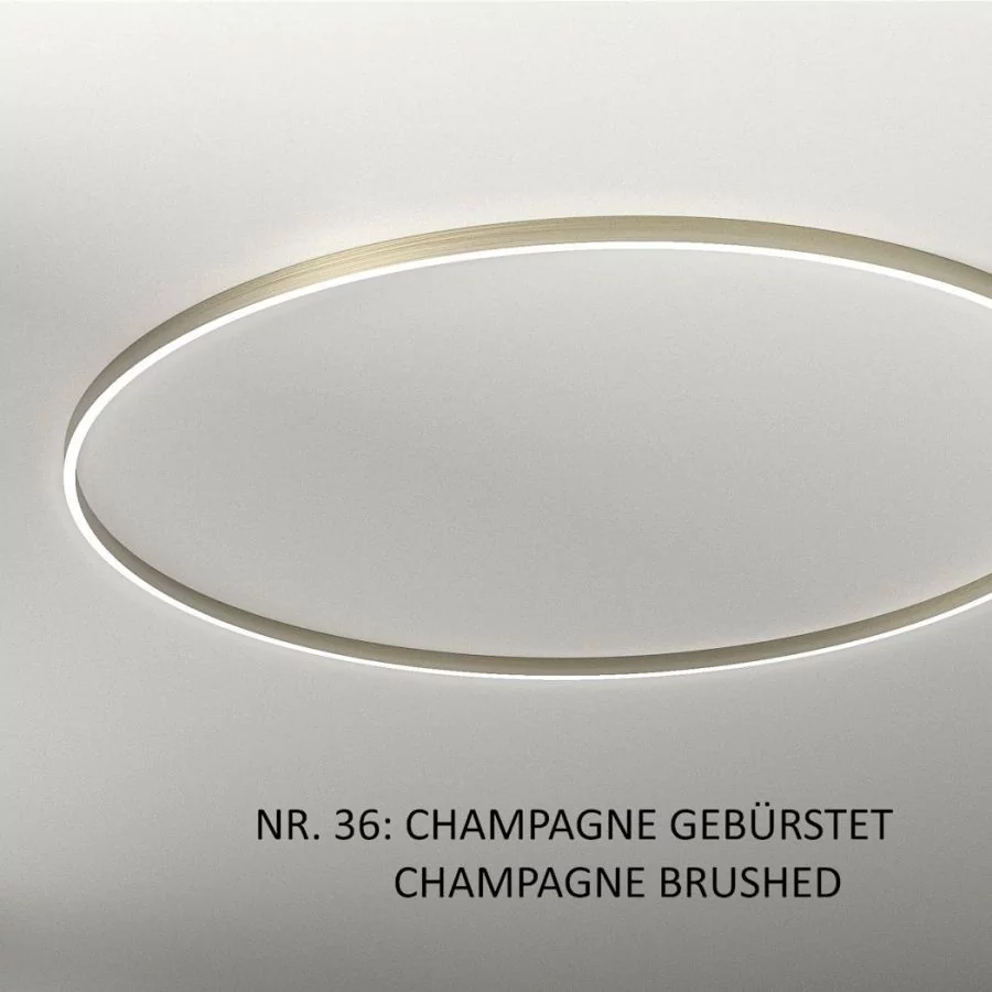 Farbbeispiel: Champagne gebürstet (helles Gold)